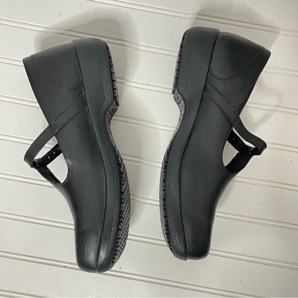 Timberland Pro Mary Jane Classic T-Strap Shoes Black 600 - Picture 9 of 12